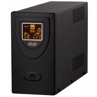 Лінійно-інтерактивний ДБЖ 2E DD2000, 2000VA/1200W, LCD, USB, 2XSCHUKO (2E-DD2000)