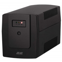 Лінійно-інтерактивний ДБЖ 2E ED1200, 1200VA/720W, LED, 3xSchuko (2E-ED1200)
