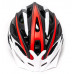 купити Шолом велосипедний CIGNA WT-016 L (58-61см) з білим козирком, чорно-біло-червоний в Україні на AGROmachine.com.ua