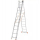 Драбина алюмінієвf 3-х секційнf BLUETOOLS (3х12 ступенів) (160-9009) Драбина алюмінієвf 3-х секційнf BLUETOOLS (3х12 ступенів) (160-9009)