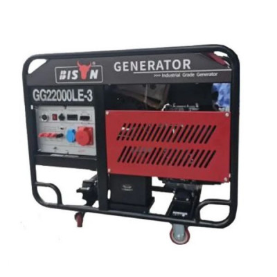 Бензиновый генератор Bison GG22000LE-3