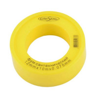Фум стрічка тефлонова CRISTAL S-1202