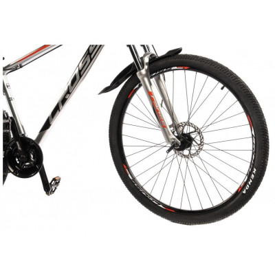 купити Велосипед Cross 29`` Egoist v1.0 2022 Рама-18`` gray-red в Україні на AGROmachine.com.ua