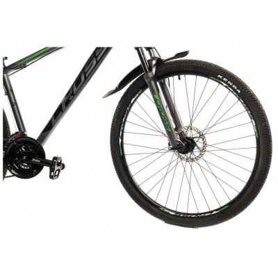купити Велосипед Cross 29`` Egoist v1.0 2022 Рама-18`` gray-green в Україні на AGROmachine.com.ua