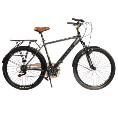 купити Велосипед Cross 26`` Sonata 2022 Рама-19`` gray-black в Україні на AGROmachine.com.ua