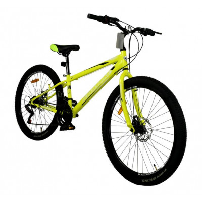 купити Велосипед CrossBike 26`` Spark D-Al 2022 Рама 13`` neon yellow в Україні на AGROmachine.com.ua