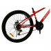 купити Велосипед CrossBike 24`` Spark D-Steel 2022 Рама 11`` red в Україні на AGROmachine.com.ua