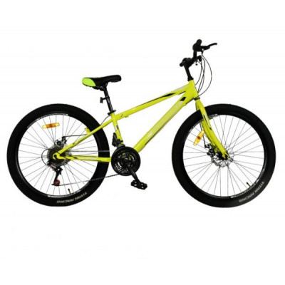 Велосипед CrossBike 26`` Spark D-Al 2022 Рама 13`` neon yellow