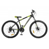 Велосипед CrossBike 27,5`` Everest 2022 Рама-17`` black-yellow Велосипед CrossBike 27,5`` Everest 2022 Рама-17`` black-yellow