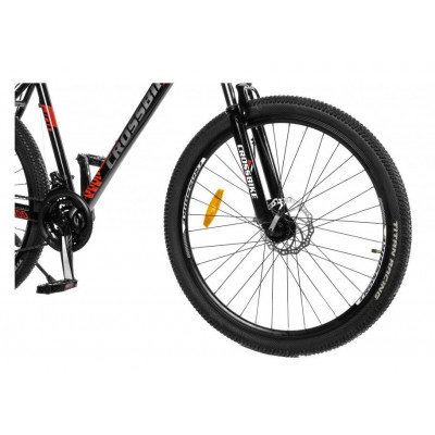 купити Велосипед CrossBike 27,5`` Everest 2022 Рама-17`` black-red в Україні на AGROmachine.com.ua