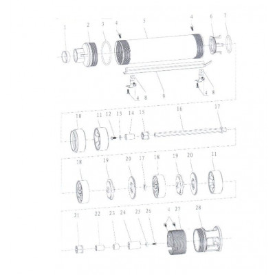 купити Насос свердловинний Dongyin 3SDm1.8/38 777105 в Україні на AGROmachine.com.ua