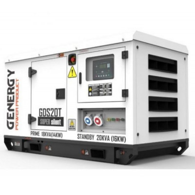 Генератор дизельний GENERGY GDS20T 16 кВт (240215090)