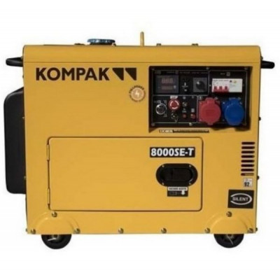 Генератор дизельний KOMPAK K8000SE-T ATS 6,4 / 6 кВт (K8000SE-T)