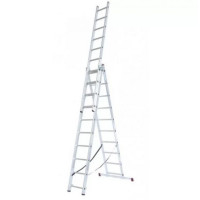Драбина універсальна 3-секційна KRAUSE Corda (3х10 сходинок) (030405) Драбина універсальна 3-секційна KRAUSE Corda (3х10 сходинок) (030405)