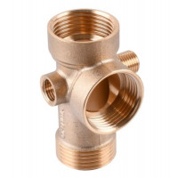 Гребінка OPTIMA 5-ти ходова 80мм (п`ятірник) з виходами 1/4``вр 1/4`` Гребінка OPTIMA 5-ти ходова 80мм (п`ятірник) з виходами 1/4``вр 1/4``