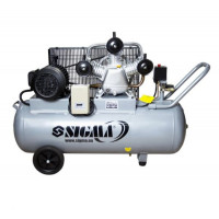 Компресор ремінний трьохциліндровий 380В Sigma (7044711)