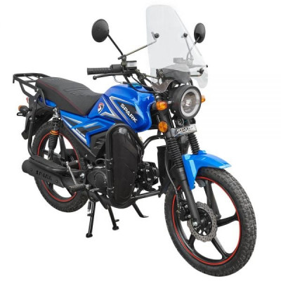 Мотоцикл Spark SP125C-2AMW (заводська упаковка) (Синій)