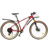 Велосипед SPARK AIR BRIGHT 27.5-AL-17-AML-HDD (Чорний з червоним)