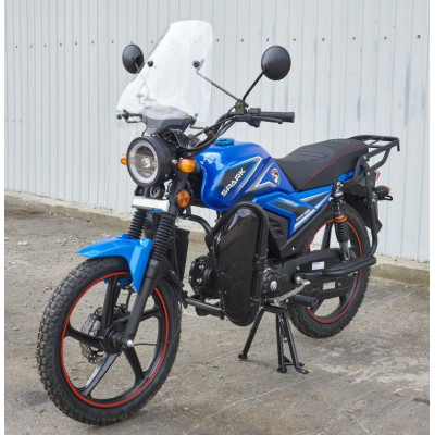 купити Мотоцикл Spark SP125C-2AMW (заводська упаковка) (Синій) в Україні на AGROmachine.com.ua