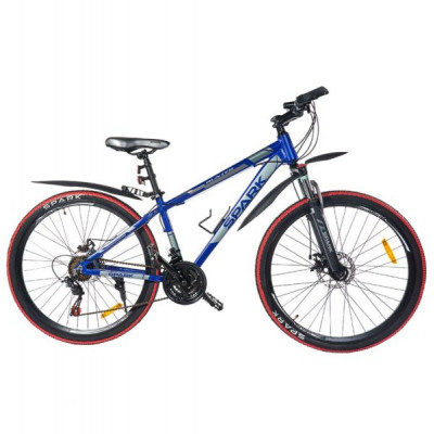 Велосипед SPARK HUNTER 27.5-AL-15-AML-D (Синій матовий)