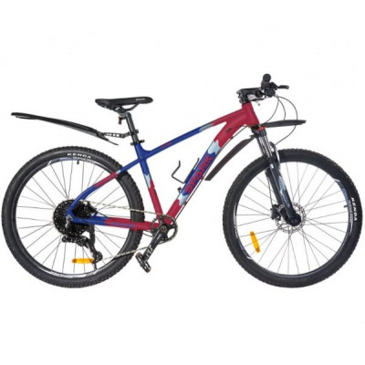 Велосипед SPARK X750 27.5-AL-17-AML-HDD (Червоний з синім)