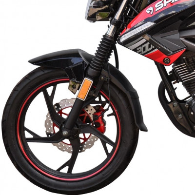купити Мотоцикл Spark SP200R-27 (заводська упаковка) (Чорний з червоним) в Україні на AGROmachine.com.ua
