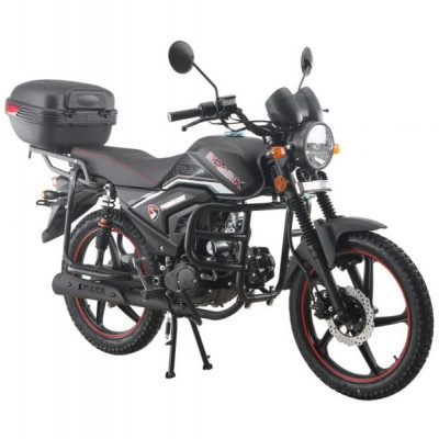 Мотоцикл Spark SP125C-2AM (заводська упаковка) (Чорний матовий)