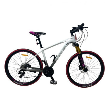 Велосипед SPARK AIR F100 27.5-AL-17-AML-HDD (Чорно-білий глянець)