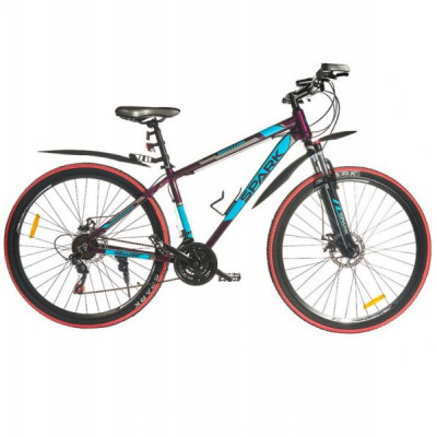 Велосипед SPARK MONTERO 29`` ал17`` ам лок-аут диск (Фіолетовий матовий)