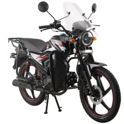 Мотоцикл Spark SP125C-2AMW (заводська упаковка) (Чорний)