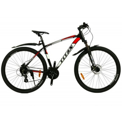купити Велосипед Titan 29`` Gefest 2022 Рама-20`` black-white-red в Україні на AGROmachine.com.ua