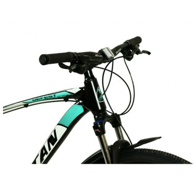 купити Велосипед Titan 29`` Gefest 2022 Рама-20`` black-white-turquoise в Україні на AGROmachine.com.ua