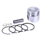 Поршневий комплект STD 95,00 мм ТАТА на дизельний двигун 195N/ZUBR, original, 9 одиниць