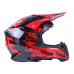 купити Шолом мотоциклетний кросовий MD-911 VIRTUE (чорно-червоний, size L) в Україні на AGROmachine.com.ua