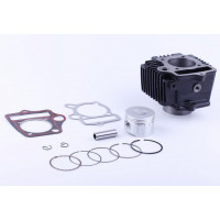 Поршнева (ЦПГ) 52 мм ТАТА на двигун 110СС мопеда Актив/Дельта/Альфа, к-т: 12 одиниць Поршнева (ЦПГ) 52 мм ТАТА на двигун 110СС мопеда Актив/Дельта/Альфа, к-т: 12 одиниць