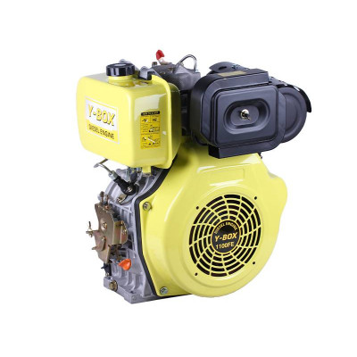 купити Двигун 1100FE - дизель (під шліци діаметр 25 мм) з електростартером Y-BOX в Україні на AGROmachine.com.ua