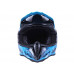 купити Шолом мотоциклетний кросовий MD-911 VIRTUE (чорно-блакитний, size S) в Україні на AGROmachine.com.ua