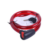 Замок протиугінний тросовий 22мм*1200мм (під ключ) ZX1242 Замок протиугінний тросовий 22мм*1200мм (під ключ) ZX1242