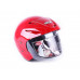 купити Шолом мотоциклетний відкритий із козирком MD-705H VIRTUE (червоний, size M) в Україні на AGROmachine.com.ua