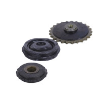 Натягувач ланцюга ТАТА на мопед Дельта / Альфа, к-т: ролики 3 шт.