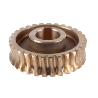 Шестерня ведома черв"ячного валу Z-29 (латунь) Шестерня ведома черв"ячного валу Z-29 (латунь)