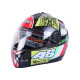 Шолом мотоциклетний інтеграл MD-800 VIRTUE (чорний із кольоровою графікою А6, size M)