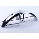 Крило переднє ТАТА на мопед Дельта/Альфа, хром