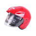 купити Шолом мотоциклетний відкритий із козирком MD-705H VIRTUE (червоний, size S) в Україні на AGROmachine.com.ua