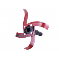 Секція фрези з ножами ТАТА на дизельний двигун 178F/186F, 4 ножі, діаметр 32 мм Секція фрези з ножами ТАТА на дизельний двигун 178F/186F, 4 ножі, діаметр 32 мм