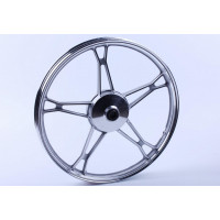 Диск передній литий, барабанне гальмо 17*1,2 (silver) 2,5kg - Дельта/Альфа