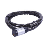 Замок протиугінний тросовий 22мм*1000мм (під ключ) ZX1103 Замок протиугінний тросовий 22мм*1000мм (під ключ) ZX1103