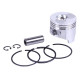 Поршневий комплект 70,00 мм STD ТАТА на дизельний двигун 170D (8 шт)