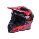 Шолом мотоциклетний кросовий MD-911 VIRTUE (чорно-червоний, size S)