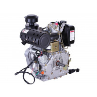 Двигун дизельний 192FE ТАТА з електростартером (вихід валу під шпонку, 25 мм) 14,8 л.с. Двигун дизельний 192FE ТАТА з електростартером (вихід валу під шпонку, 25 мм) 14,8 л.с.